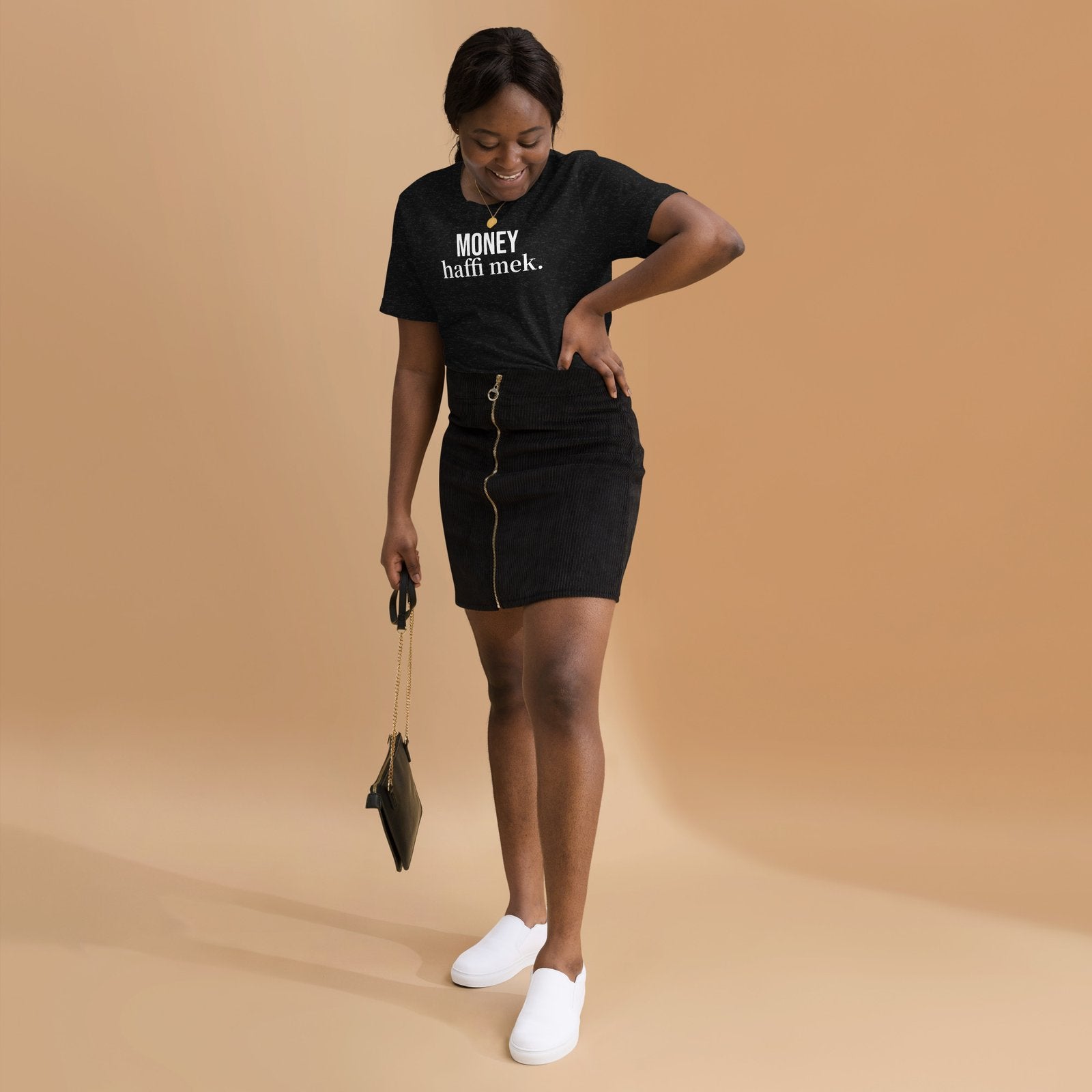 Money haffi mek. Unisex t-shirt